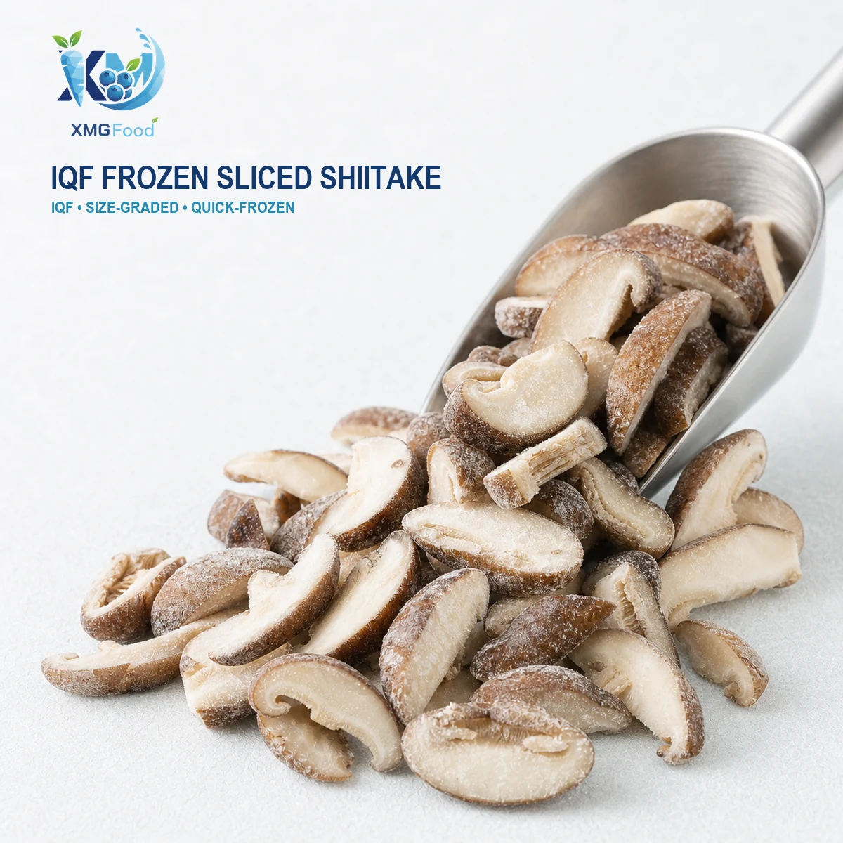 IQF Frozen Sliced Shiitake product presentation